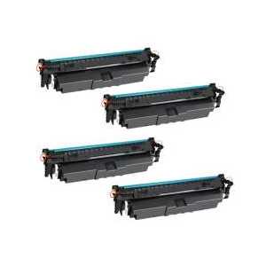 Compatible Canon T12 toner cartridges - 4-pack