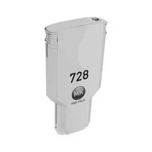 Remanufactured HP 728XL Matte Black ink cartridge, F9J68A - High Yield