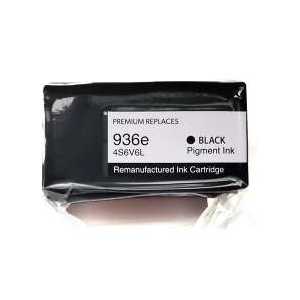 Remanufactured HP 936e Black ink cartridge, 4S6V6LN - High Yield