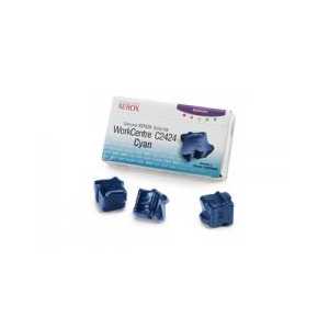 Xerox 108R00660 Cyan genuine OEM solid ink for WorkCentre C2424 - 3 sticks